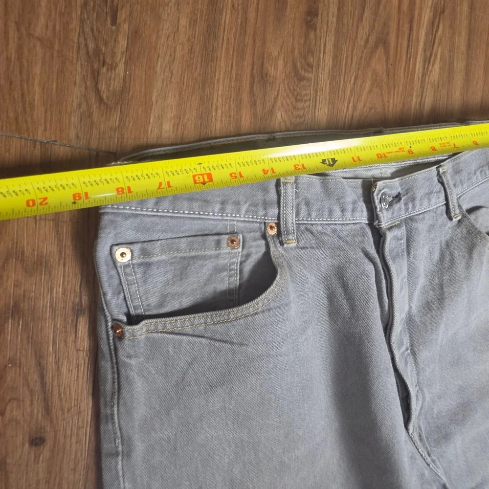 Levi's 501 Original Fit Jeans Straight Leg Button Fly Mens 40x30 Denim Skater
